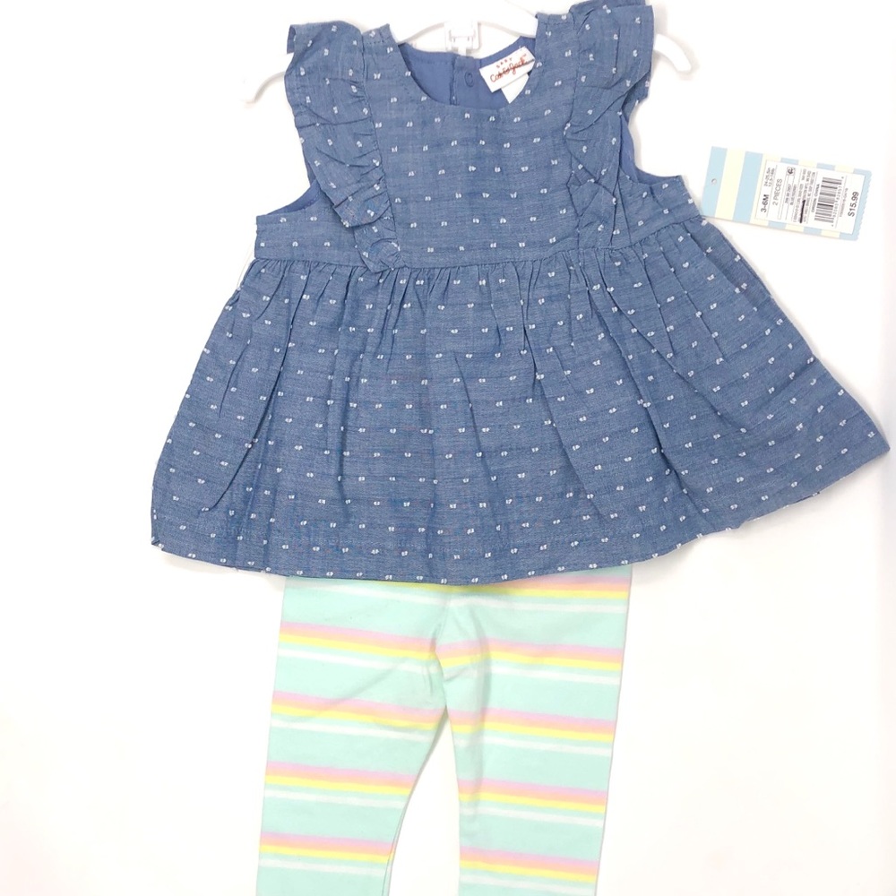 Cat & Jack baby girl 2 piece set leggings